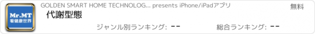 おすすめアプリ 代謝型態