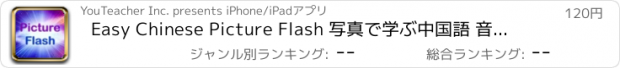 おすすめアプリ Easy Chinese Picture Flash 写真で学ぶ中国語 音声付き
