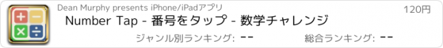 おすすめアプリ Number Tap - 番号をタップ - 数学チャレンジ