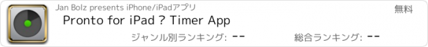 おすすめアプリ Pronto for iPad — Timer App