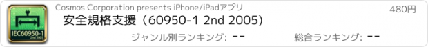 おすすめアプリ 安全規格支援（60950-1 2nd 2005)