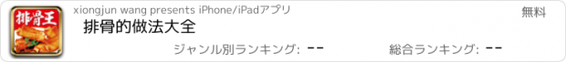 おすすめアプリ 排骨的做法大全