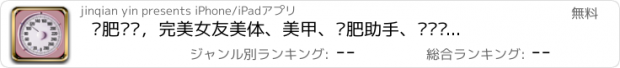 おすすめアプリ 减肥计划，完美女友美体、美甲、减肥助手、专业减肥、美容瘦身、瘦身旅程、身材那点事、肌肉男，咕咚运动、玩拍、跑步、哑铃、养身汇、时尚物语 、减肥必备、超级助手的精品应用