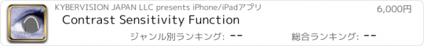 おすすめアプリ Contrast Sensitivity Function