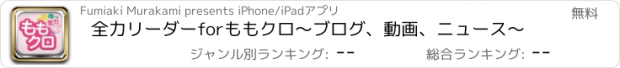 おすすめアプリ 全力リーダーforももクロ〜ブログ、動画、ニュース〜