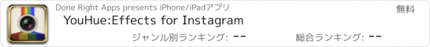 おすすめアプリ YouHue:Effects for Instagram