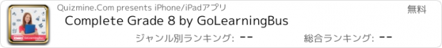 おすすめアプリ Complete Grade 8 by GoLearningBus