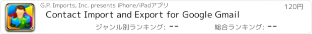 おすすめアプリ Contact Import and Export for Google Gmail