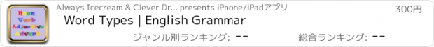 おすすめアプリ Word Types | English Grammar