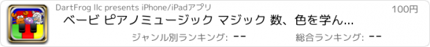 おすすめアプリ ベービ ピアノミュージック マジック 数、色を学んで、 一緒歌おう。