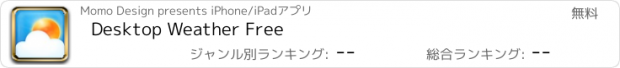 おすすめアプリ Desktop Weather Free
