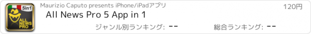 おすすめアプリ All News Pro 5 App in 1