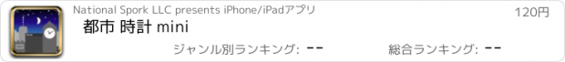 おすすめアプリ 都市 時計 mini
