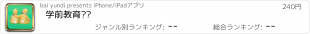 おすすめアプリ 学前教育笔记