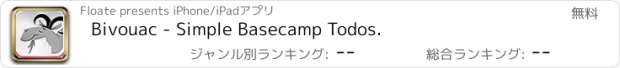 おすすめアプリ Bivouac - Simple Basecamp Todos.