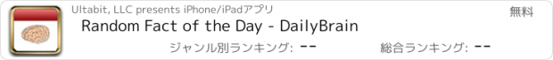 おすすめアプリ Random Fact of the Day - DailyBrain