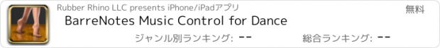 おすすめアプリ BarreNotes Music Control for Dance