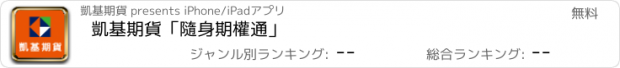 おすすめアプリ 凱基期貨「隨身期權通」