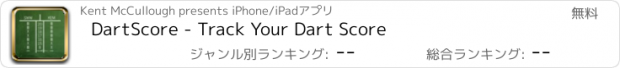 おすすめアプリ DartScore - Track Your Dart Score