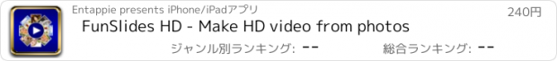 おすすめアプリ FunSlides HD - Make HD video from photos