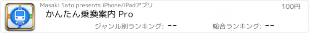 おすすめアプリ かんたん乗換案内 Pro