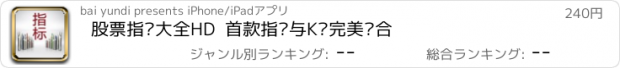 おすすめアプリ 股票指标大全HD  首款指标与K线完美组合