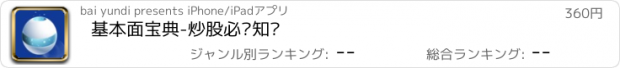 おすすめアプリ 基本面宝典-炒股必备知识