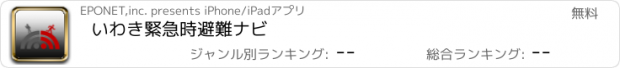 おすすめアプリ いわき緊急時避難ナビ