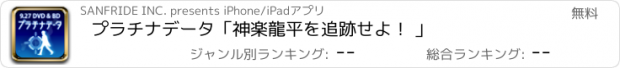 おすすめアプリ プラチナデータ「神楽龍平を追跡せよ！ 」