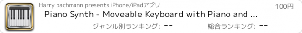おすすめアプリ Piano Synth - Moveable Keyboard with Piano and other Sounds
