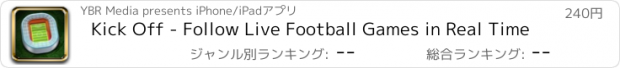 おすすめアプリ Kick Off - Follow Live Football Games in Real Time