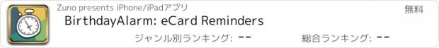 おすすめアプリ BirthdayAlarm: eCard Reminders