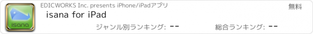 おすすめアプリ isana for iPad