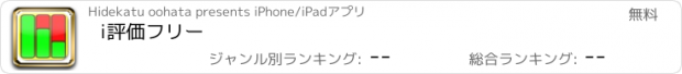 おすすめアプリ i評価フリー