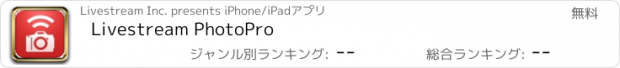 おすすめアプリ Livestream PhotoPro