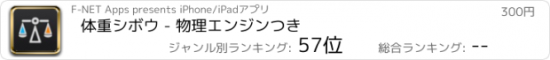 おすすめアプリ 体重シボウ - 物理エンジンつき