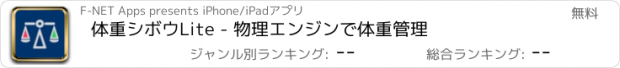 おすすめアプリ 体重シボウLite - 物理エンジンで体重管理