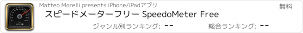 おすすめアプリ スピードメーターフリー SpeedoMeter Free