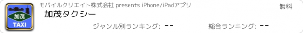 おすすめアプリ 加茂タクシー