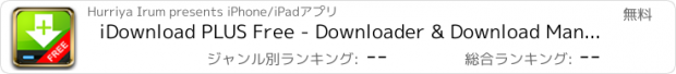 おすすめアプリ iDownload PLUS Free - Downloader & Download Manager