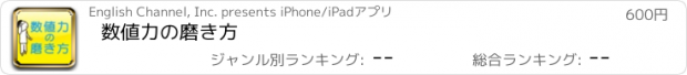 おすすめアプリ 数値力の磨き方