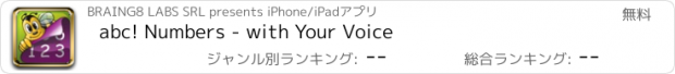 おすすめアプリ abc! Numbers - with Your Voice