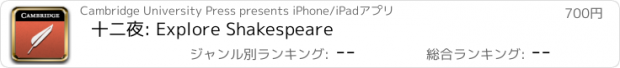 おすすめアプリ 十二夜: Explore Shakespeare