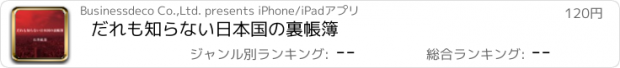 おすすめアプリ だれも知らない日本国の裏帳簿