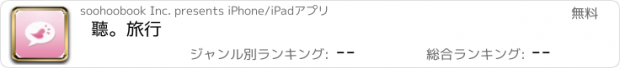 おすすめアプリ 聽。旅行