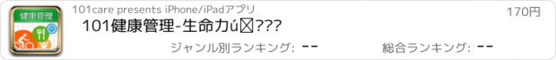 おすすめアプリ 101健康管理-生命力增进计划