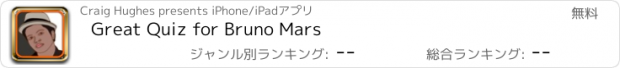 おすすめアプリ Great Quiz for Bruno Mars