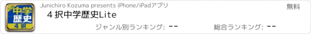 おすすめアプリ ４択中学歴史Lite