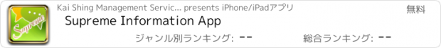 おすすめアプリ Supreme Information App