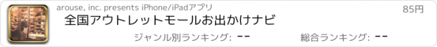 おすすめアプリ 全国アウトレットモールお出かけナビ